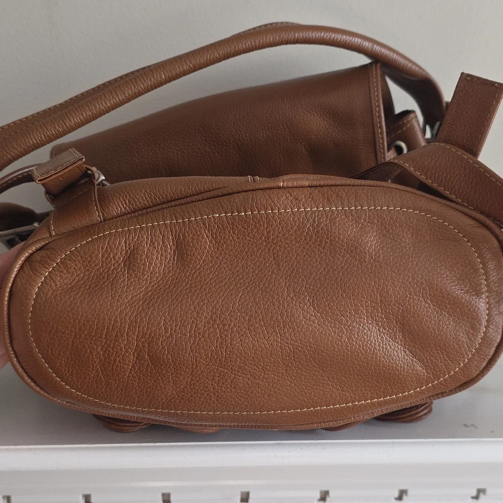 Two Pretty | Full Grain Leather Convertible Backpack - Picture 11 of 17